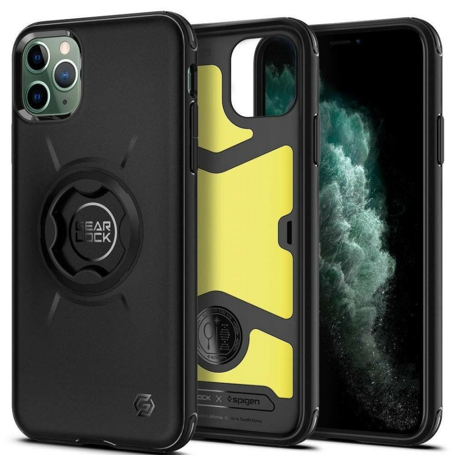 HOCO Spigen Gearlock Gcf113 Bike Mount Case For Iphone 11 Pro Black Black Best