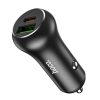 HOCO Hoco Car Charger Type C Power Delivery Pd20W + Usb Qc3.0 Z38 Black Best