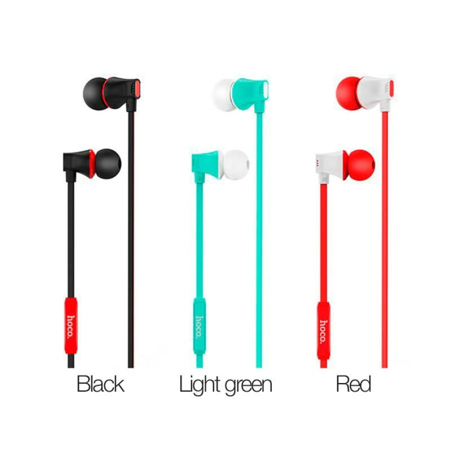 HOCO M27 Warbler Universal Earphones With Mic Light Green Best