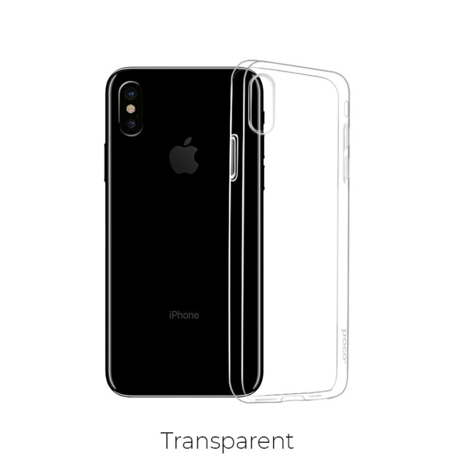 HOCO Iphone X / Xs / Xr / Xs Max "Light Series" Phone Case Back Cover Transparent Clearance