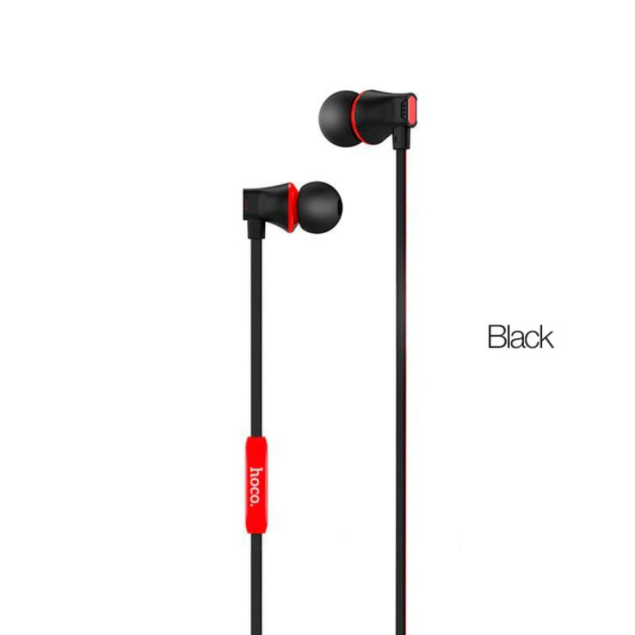 HOCO M27 Warbler Universal Earphones With Mic Black Best