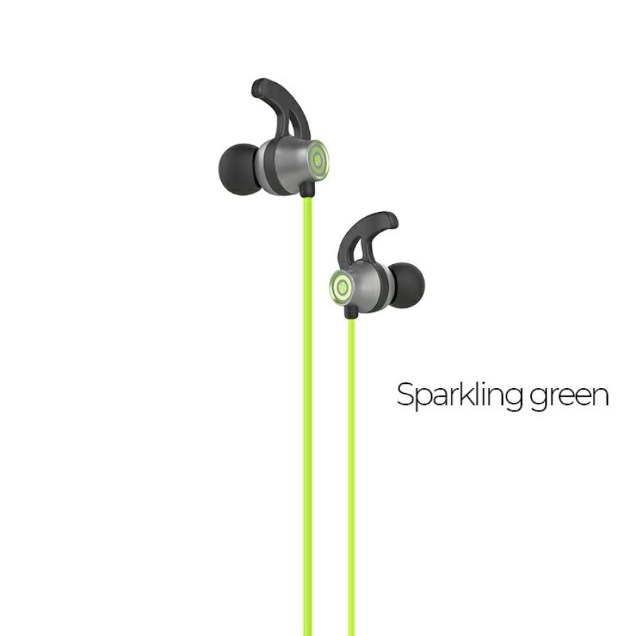 HOCO M35 Sincere Joy Universal Earphones With Microphone Green Wholesale