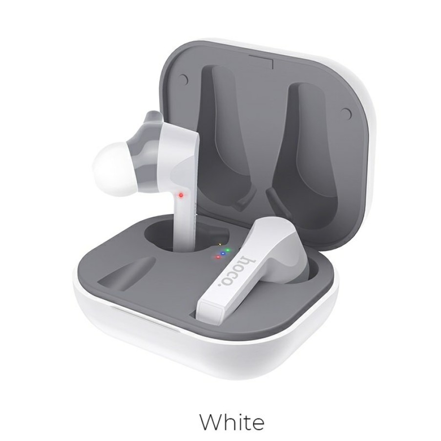 HOCO Es34 Pleasure Wireless Headset With Charging Case White Hot