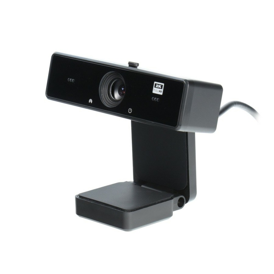 HOCO Webcam With Microphone Ecm-Cdv126D 2K (2560*1440)/25Fps Black Hot