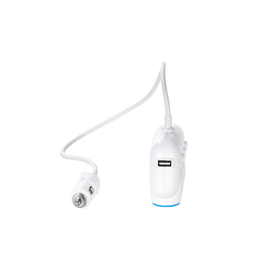 HOCO C1 Three In One Car Charger White Wholesale