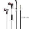 HOCO M30 Glaring Universal Earphones With Microphone Metal Gray New